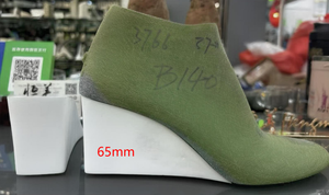 Sandali Estivi da <span class=keywords><strong>Donna</strong></span> Personalizzati dal Produttore, Infradito con Zeppa Nera Lucida e Supporto per l'Arco Plantare - Product Image 3