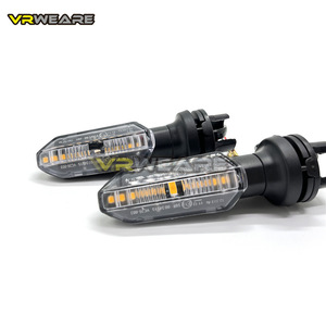 <span class=keywords><strong>Clignotant</strong></span> LED jaune Maildsail pour motos Suzuki, <span class=keywords><strong>Kawasaki</strong></span>, Yamaha – Système de positionnement avant pour mini-motos 12V en métal (3 unités) - Product Image 3