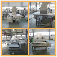 Machine à pulvériser du sucre et à étaler le sésame, structure à plateau oscillant, volume de sucre réglable, sans éclaboussures