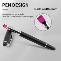 Portable fibre optique couperet fibre optique outils stylo Type fibre couperet coupe stylo bouche plate rubis couperet stylo FTTH