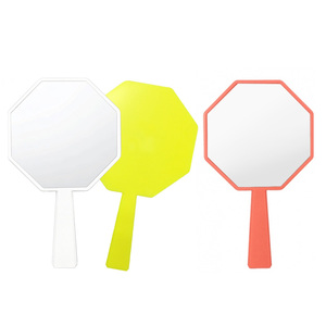 Logo Printed Octagonal <b>Makeup</b> <b>Mirror</b> Private Label Design For Women's <b>Makeup</b> And Gift Use - Product Image 3