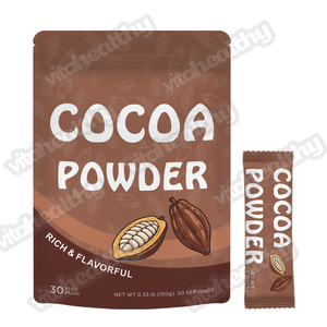 Vitahealthy OEM ODM Marque privée Paquet individuel de poudre de <span class=keywords><strong>cacao</strong></span> Boisson en poudre de <span class=keywords><strong>cacao</strong></span> naturel <span class=keywords><strong>pur</strong></span> en vrac biologique - Product Image 2
