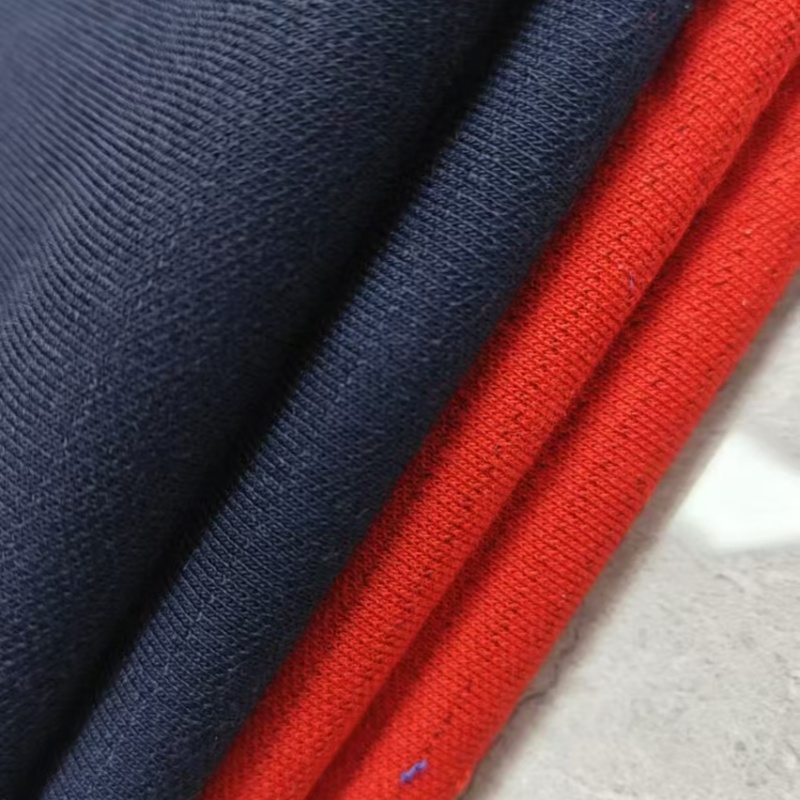 Permanent Knitted Anti-static Para/Meta Aramid Durable Fabric for Oil Gas Station Refinery Safety Gear Sinopec Blue Industrial