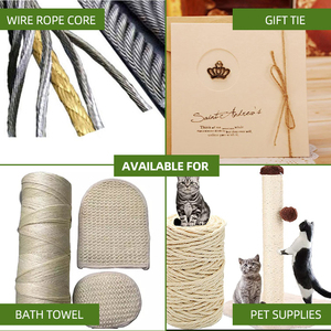 Tali penggaruk pohon, tali lempar pohon pengganti kucing serat alami 4MM 10KGS/buah - Product Image 5