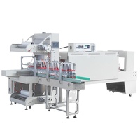 Machine d'emballage de film thermorétractable PE entièrement automatique pour sacs, boîtes en carton, cadeaux alimentaires, machine de revêtement de film en ligne droite