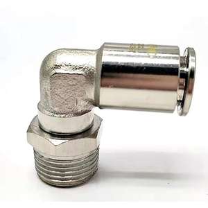 1 件 Kqb2l04-m5 直插式公制螺纹管接头 - Product Image 1