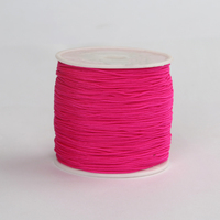 XuQian 72 # fil de jade artisanat queue de rat chaîne Nylon daim artisanat fil pour bijoux à bricoler soi-même 0.8mm