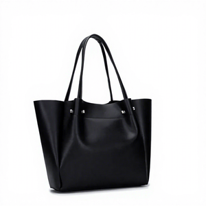 Pochette décontractée en cuir véritable pour femme, facile à porter, avec fermeture éclair souple, imperméable, grande capacité, durable et écologique - Product Image 6