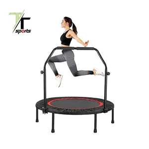 Buy Cheap Fitness Child Trampoline Manufacturers Indoor Outdoor Kids Folding Jumping Bungee Trampoline For Sale Prices