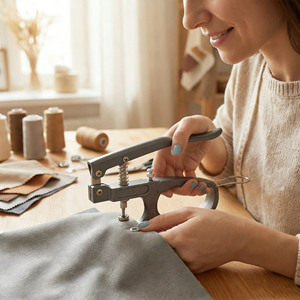 NUEVO 2026 Herramienta de Prensado Profesional de Sobremesa para Botones, Ojales, Remaches y Broches - Kit de Instalación Multifunción DIY - Product Image 6