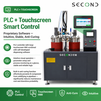 Machine de distribution, de mélange, de remplissage et de scellement de colle époxy silicone polyuréthane bi-composant, certifiée CE, de deuxième génération