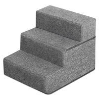 High Density Foam Folding Pet Stairs Rutsch feste untere Hundes tufen