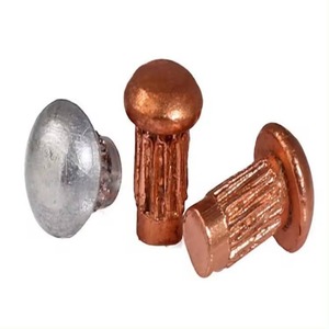 Rivets aveugles pleins en aluminium et acier inoxydable M2 M2.5 M3 M4 M5, résistants à la chaleur, norme ISO classe 4.8 6.8, finition brillante - Product Image 1