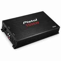 Amplificateur de voiture 4 canaux classe AB 1200W, 100W x 4 RMS, 4 ohms, stéréo, pleine gamme