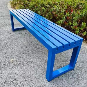 Modern Style Professional Long Iron <b>Metal</b> Patio <b>Bench</b> for Warehouse Outdoor Use - Product Image 6