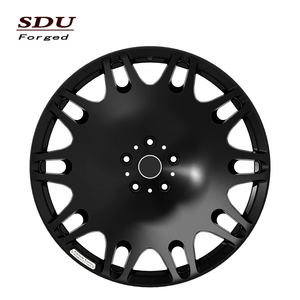 Jantes intelligentes de 23 pouces 2020 G63, motif de boulons <span class=keywords><strong>5x130</strong></span>, boulons centraux 84,1, jantes forgées, revêtement en poudre noir satiné - Product Image 2
