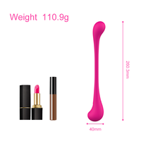 Vibrateur portable pour couples PleasureHub PH-FVS-011 OEM 'Lingxi Tidal' avec contrôle par application IA, stimulateur clitoridien et point G en forme de U, vente en gros