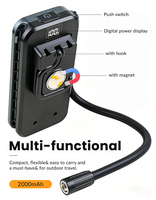 Lampe de travail LED portable, projecteur, lampe torche, batterie rechargeable intégrée, étanche, magnétique, lampe de réparation automobile d'urgence