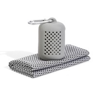 Serviette de sport rafraîchissante en microfibre à séchage rapide, sensation de fraîcheur glacée, avec logo personnalisé, idéale pour le cou, la gym et les voyages – Meilleure vente