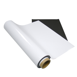 0.85mm X 620mm PVC blanc polyvalent magnétique imprimable matériau souple avec motif de <span class=keywords><strong>bande</strong></span> pour l'impression - Product Image 3