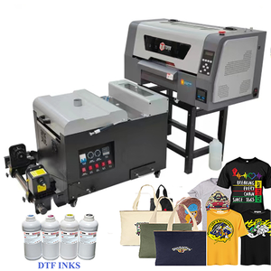 <span class=keywords><strong>Imprimante</strong></span> DTF à jet d'encre Topuv neuve, automatique, 2 têtes Fuji XP600, A3, rouleau à rouleau, 4 couleurs, pour T-shirts, étiquettes papier, haute vitesse, encre rechargeable - Product Image 4