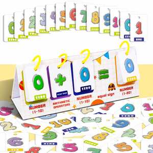 Suministros para Educación en Casa, Desarrolla Habilidades Tempranas, Tabla de Números, Contadores Matemáticos, Juego, Kit de Manipulación Versátil - Product Image 1