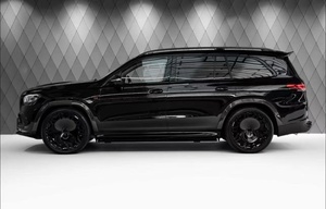 Kit carrosserie en fibre de carbone style BS pour Mercedes <span class=keywords><strong>Maybach</strong></span> <span class=keywords><strong>GLS480</strong></span> 600, nouveau diffuseur avant amélioré, spoiler, capot, widebody 2019- - Product Image 4