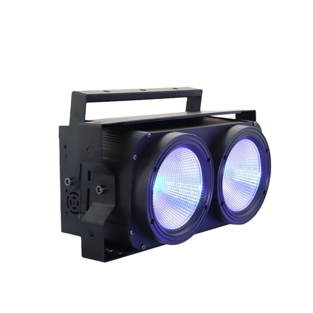 200W Blinder 2x100 Rgb White Led 2eyes 100w Blinder Audience Light