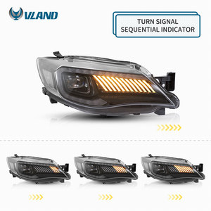 Faro Delantero VLAND de Fábrica con Luces DRL Secuenciales y de Bienvenida para <span class=keywords><strong>Subaru</strong></span> <span class=keywords><strong>Impreza</strong></span> WRX de Tercera Generación (GE/GV/GH/GR) 2008-<span class=keywords><strong>2011</strong></span> - Product Image 3