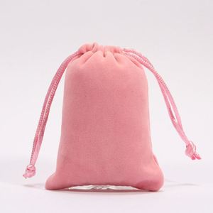 Sac de rangement pour bijoux en flanelle de couleur personnalisée, sac de rangement pour articles - Product Image 5