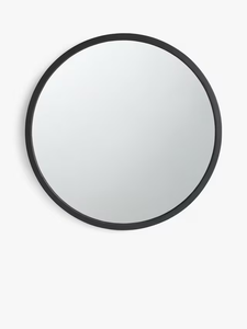 Farmhouse Entryway Modern Decoration Wall Wood Rustic <strong>Oak</strong> Small Wall <strong>Mirror</strong> Wood <strong>Round</strong> <strong>Mirror</strong> - Product Image 3