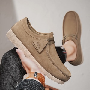 Soft Soled Casual <strong>Espadrilles</strong> British Retro Style Lightweight and Non Slip Thick Soled Work Board Shoes <strong>for</strong> <strong>Men</strong> - Product Image 6