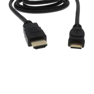 High Quality Gold Connector 1.5m Mini HDMI To HDMI Cable 4k 3D for Computer Camera