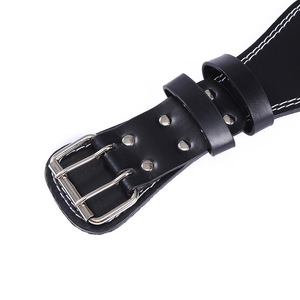 Cinturón de Levantamiento de Pesas de Cuero con Logotipo Personalizado, Soporte Lumbar para Entrenamiento de Fuerza y Gimnasio, para Hombres y Mujeres - Product Image 2