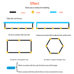 折りたたみ式 デザイン 高耐久性 金属製 ドッグ プレイペン パネル ヘビーデューティー 犬用サークル 猫用フェンス ドア付き 大型ペット 屋外/屋内用 - Product Image 6