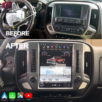 Écran de style Tesla Radio intelligente Carplay stéréo pour Chevrolet Silverado GMC SIERRA 2014-2019 Mise à niveau de la navigation GPS