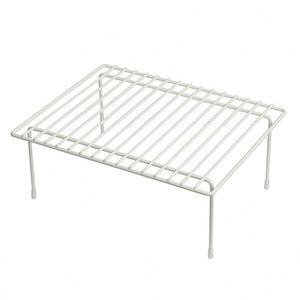 Three-Layer Metal <b>Storage</b> Shelf <b>Rack</b> Kitchen Cabinet Organizer <b>for</b> Efficient Countertop Organization - Product Image 2