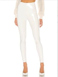 <span class=keywords><strong>Pantaloni</strong></span> da Donna Sexy in Ecopelle Rosso Specchio Taglie S-3XL a Vita Alta Elasticizzata Slim da Discoteca - Product Image 6
