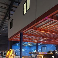 Estantería de Entresuelo Expandible, Almacenamiento Vertical, Equipo Industrial para Áticos y Desvanes de Fábrica