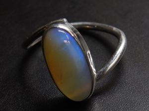 Australian Multi Fire <b>Opal</b> Gemstone <b>Ring</b>-<b>Silver</b> Classic Engagement Wedding <b>Ring</b>-5 US Size Handmade Certified Jewelry Gift for - Product Image 5