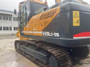 Excavadora hidráulica Hyundai 220LC-9S usada de alta calidad, excavadora sobre orugas en buenas condiciones con bomba de motor central - Product Image 5