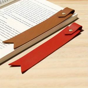 YY Durable PU Leather Soft Colorful <b>Bookmark</b> for Textbooks Concise Fashion Notebook Modern <b>Bookmark</b> Gift for Read Lovers - Product Image 4