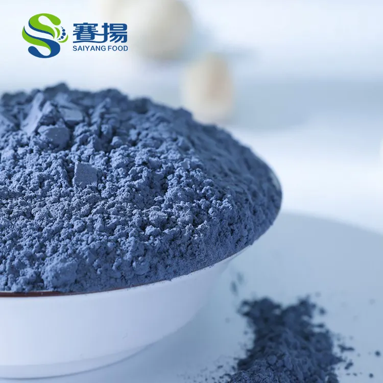 Saiyang fornece chá em pó de ervilha borboleta azul Matcha em pó solúvel em água pura natureza