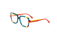 Montures optiques en acétate laminé coloré Resda RSD8056 2026 – Lunettes de vue de haute qualité et tendance pour femmes