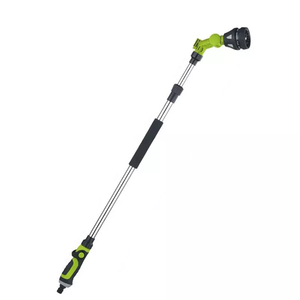 VERTAK 8 modes de pulvérisation, buse de pluie, arroseur manuel, baguette <span class=keywords><strong>d</strong></span>'<span class=keywords><strong>arrosage</strong></span> réglable avec commande au pouce, baguette <span class=keywords><strong>d</strong></span>'<span class=keywords><strong>arrosage</strong></span> télescopique à long manche - Product Image 2