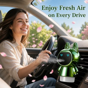 Removes Smoke and Odor <strong>Car</strong> Air Vent Fragrance <strong>Diffuser</strong> 4 Level Mist Adjustment for <strong>Car</strong> Interior Decoration for Creative Gift - Product Image 3