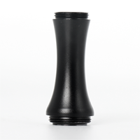 Conector de Tubería Mecanizado a Medida con Rosca Doble y Manga Ergonómica de Aluminio 6061, Mecanizado por CNC, para Accesorios de Equipos Domésticos