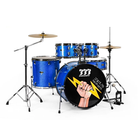 Professional Full Musical Instrument Set Hand Percussion Acoustic Drum Set Made of PD Polyester Film Maple Material Good Price