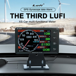เกจวัด <span class=keywords><strong>Lufi</strong></span> รุ่นใหม่ XS OBD + GPS สำหรับรถยนต์ วัดอุณหภูมิน้ำ วัดอุณหภูมิน้ำมันเทอร์โบ วัดค่า G ไจโรสโคป มัลติฟังก์ชั่น พร้อมหน้าจอ LCD - Product Image 2