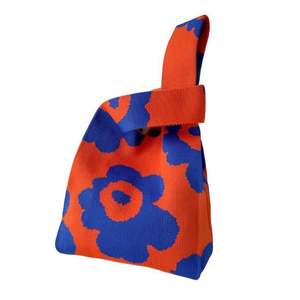 Bolso de Mano de Ganchillo Moderno y Bonito 2025, Bolso Tejido Floral, Bolso de Playa Pequeño, Bolso de Regalo para Niñas - Product Image 2